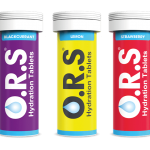 ORS Hydration Tablets Strawberry Lemon Blackcurrant